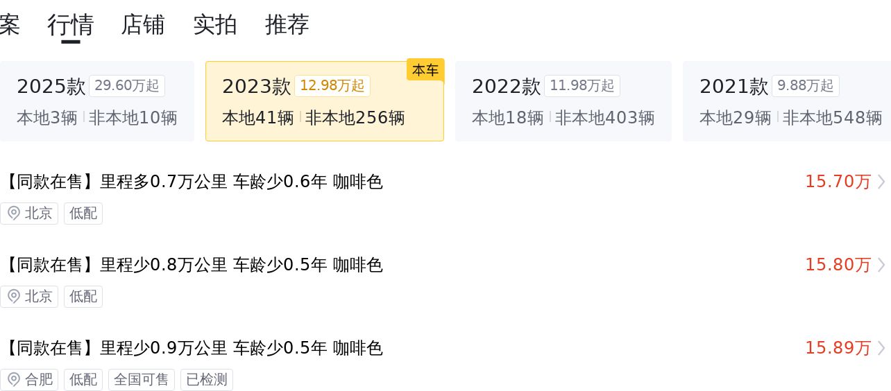 2023款别克GL8ES陆尊，2.0T+9AT，一手准新车，宜商宜家大七座！