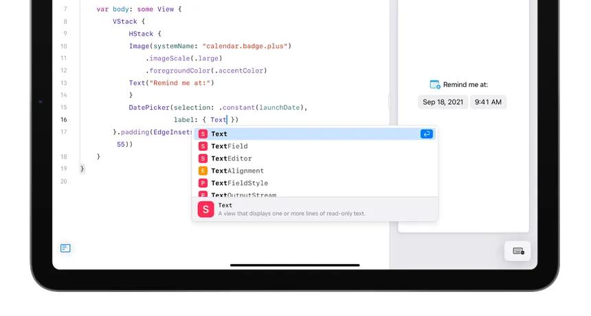 用iPad学编程 学得乐趣十足 苹果推出全新Swift与Xcode免费课程