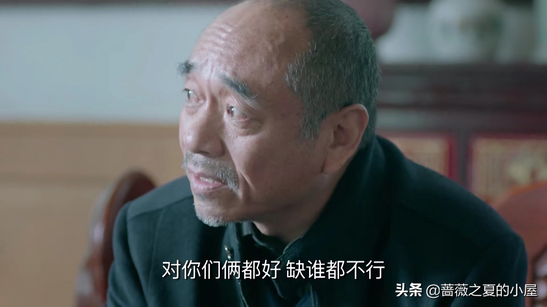 鸡毛飞上天：骆父去世，骆玉珠擦掉口红，陈江河的红色毛衣太讽刺