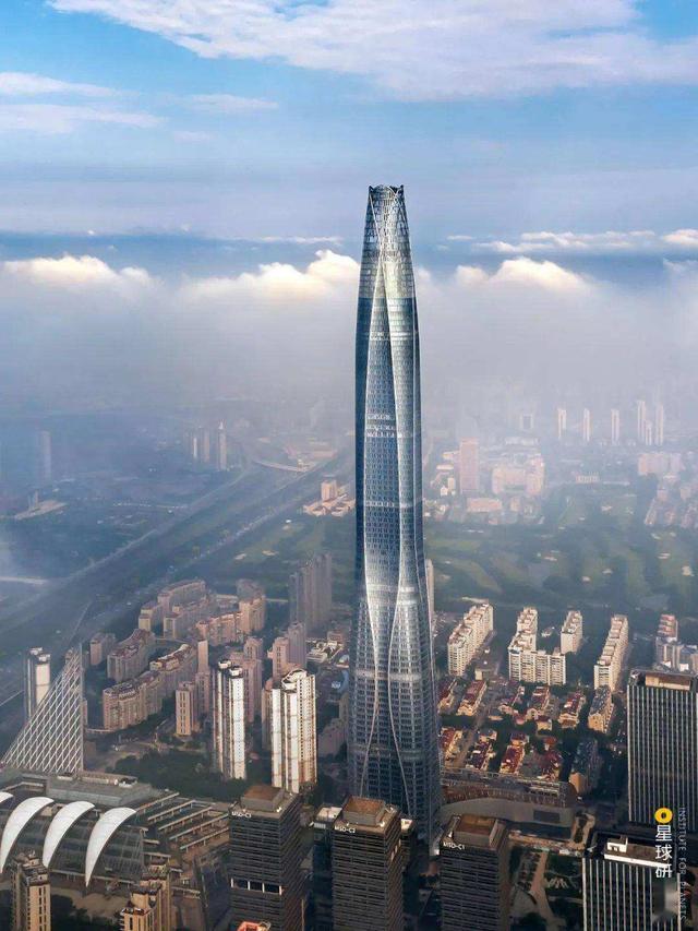2021年全球最高的二十栋摩天大楼，11栋位于中国