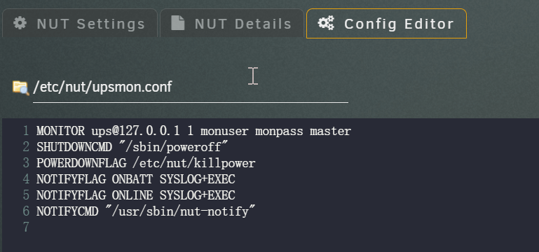 Unraid 插件一之 Nut : 连接 UPS