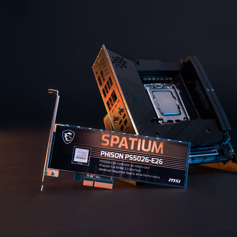 威刚展示 PCIe 5.0 SSD：连续读取14GB/s