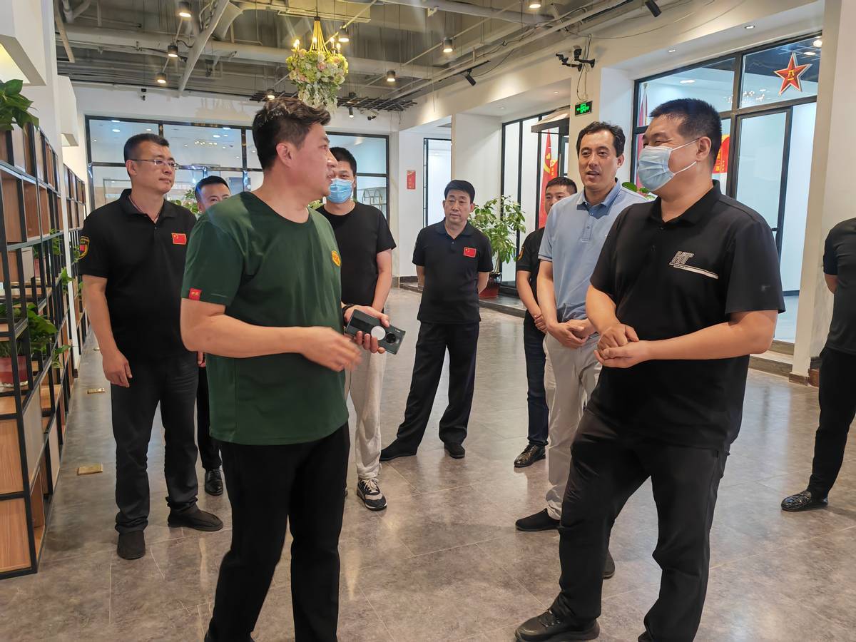 河北省退役军人事务厅调研组到秦市海港区指导调研
