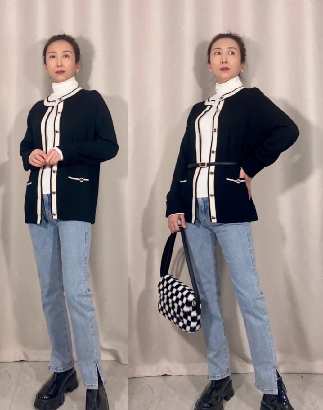 年龄大不是借口，衣服搭配好照样年轻漂亮，这位博主的穿搭学一下