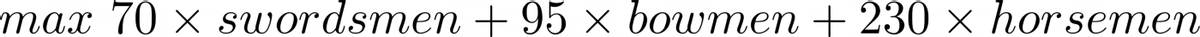 用Python進行線性編程
