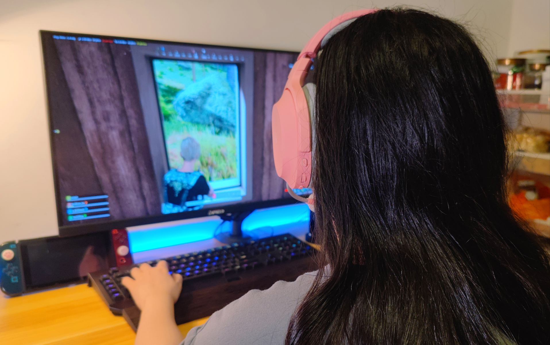 无线猛男粉电竞耳机，重燃中年人游戏信心