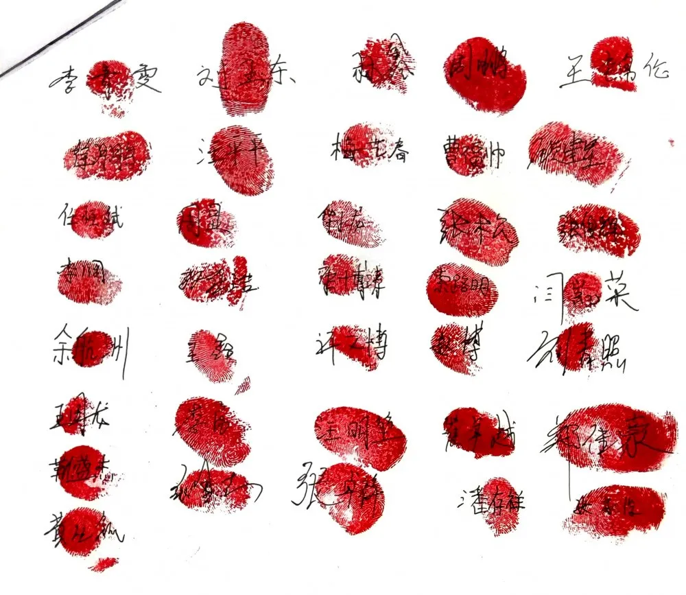 满满的红手印！陕西各大高校学生申请出战……