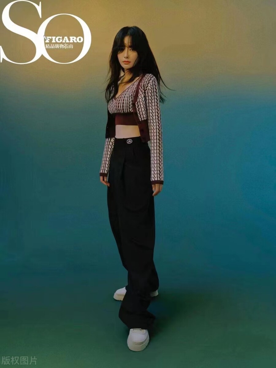 秦岚《SoFigaro》杂志大片置身于花海率性自如