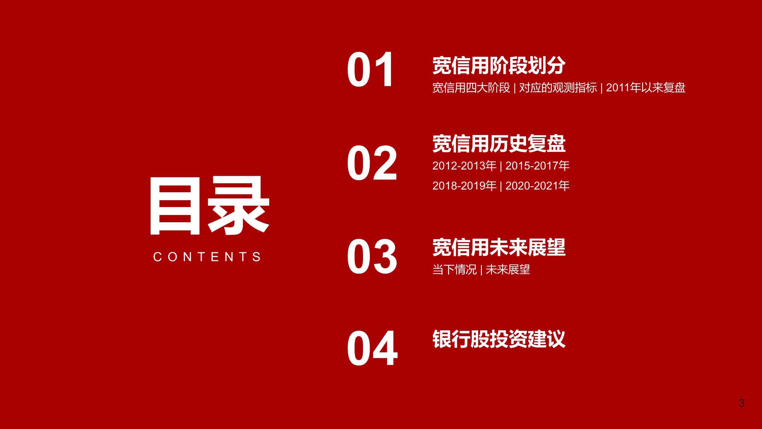 银行业：宽信用处于哪个阶段