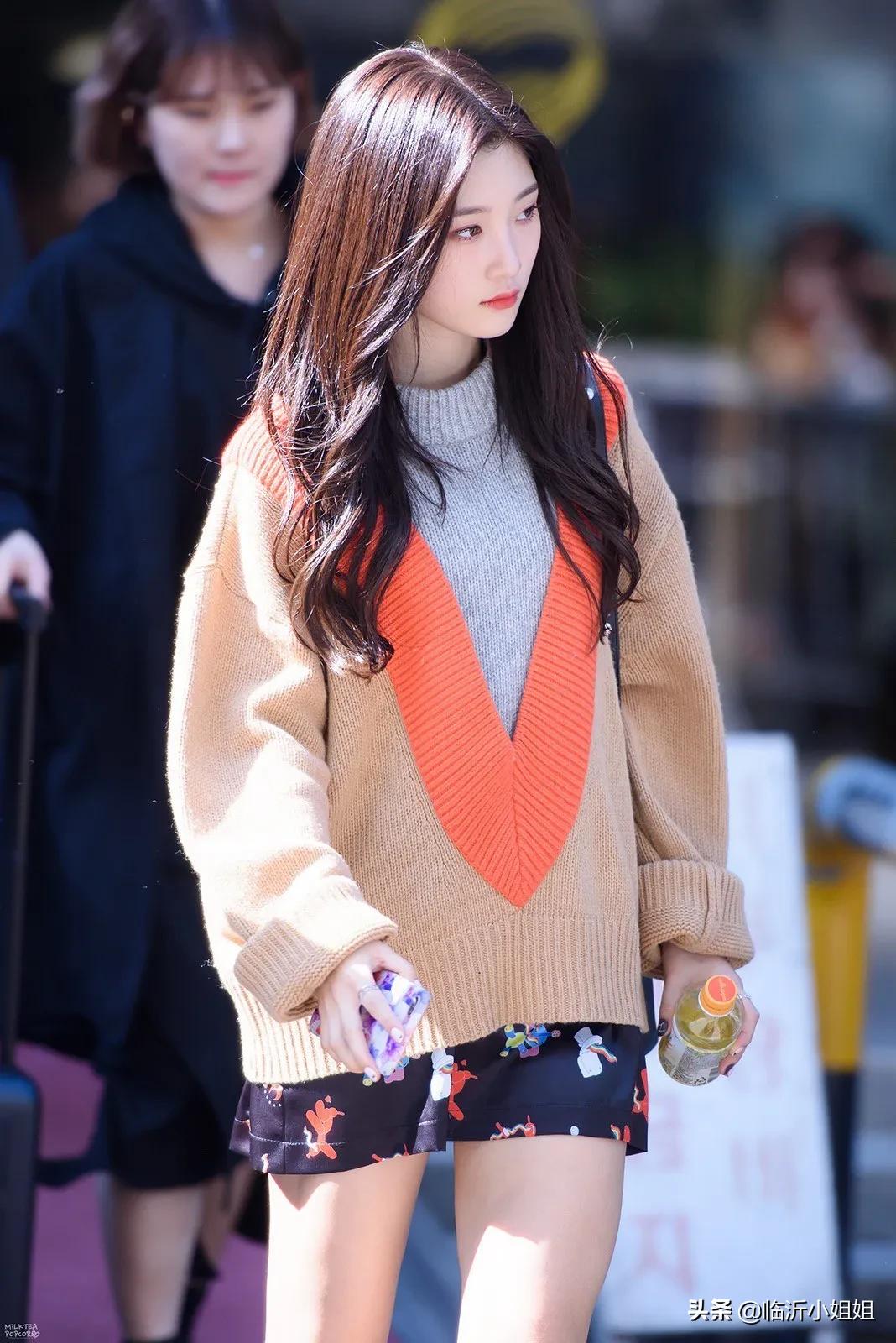 郑采妍，人间樱花的形象，清爽明丽的气息，太甜啦