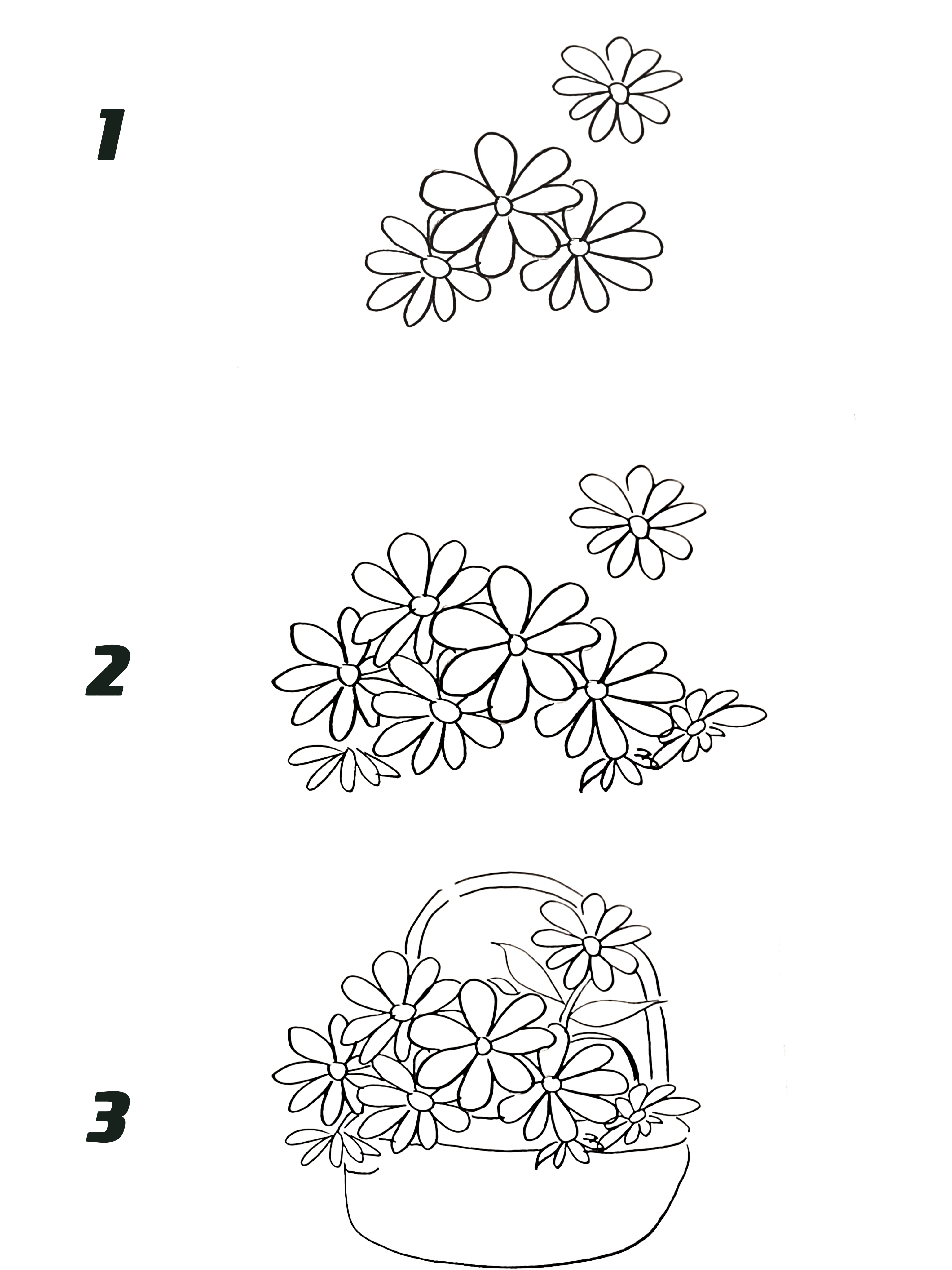 光影简笔画素材图片