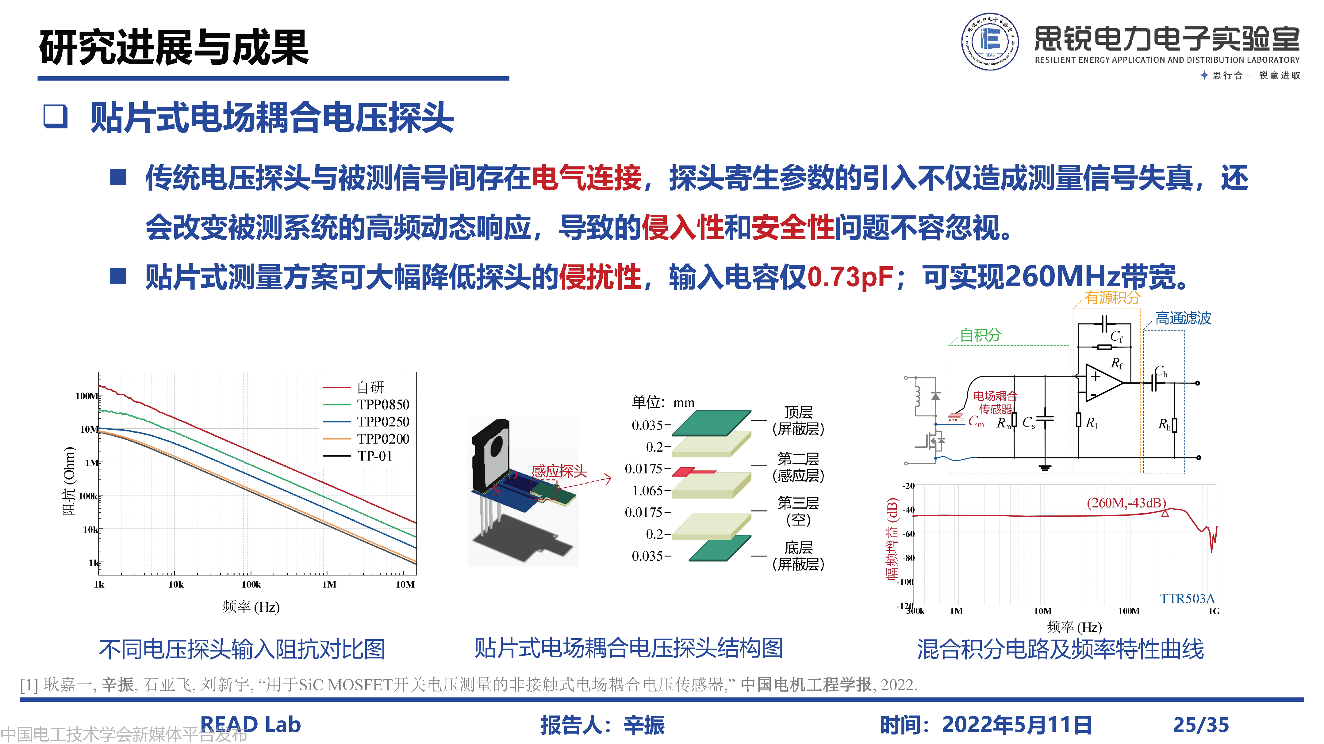 河北工业大学辛振教授：电力电子系统电磁状态感知与集成