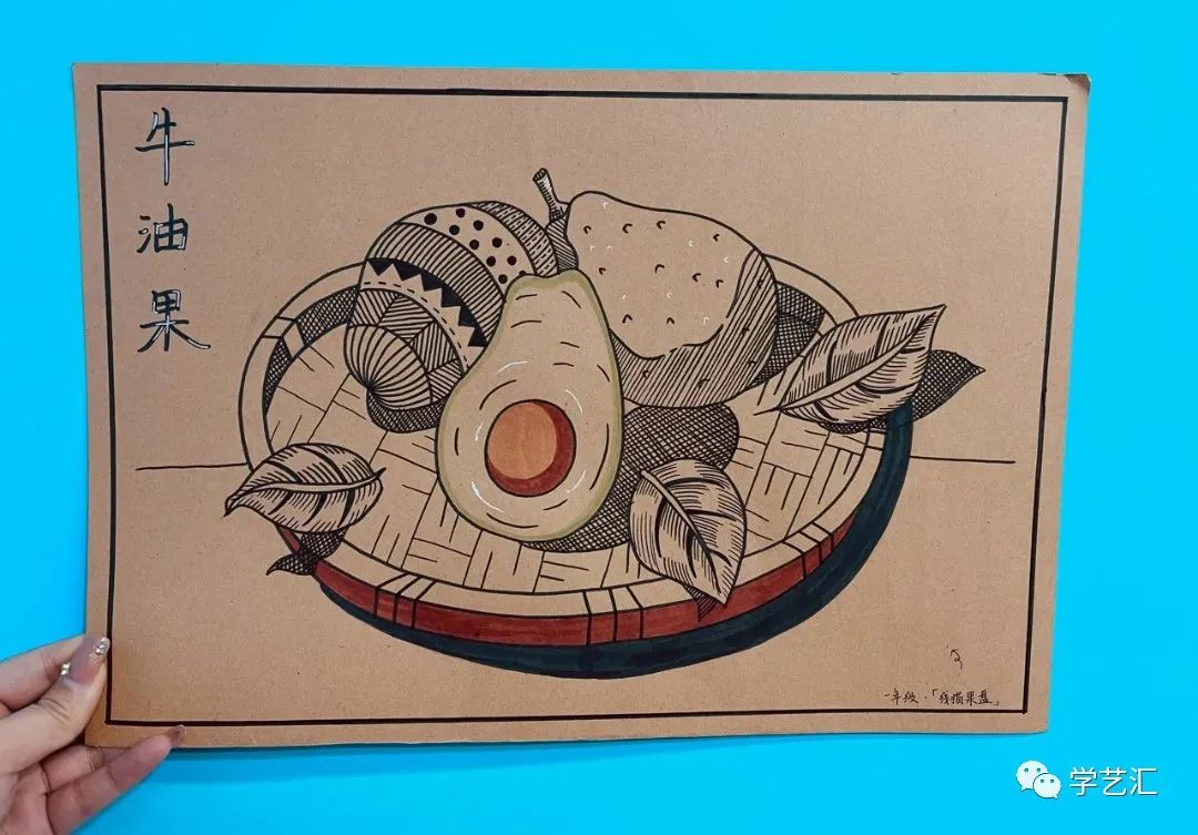 儿童画创作必备素材——42张儿童画，配色漂亮，造型简单