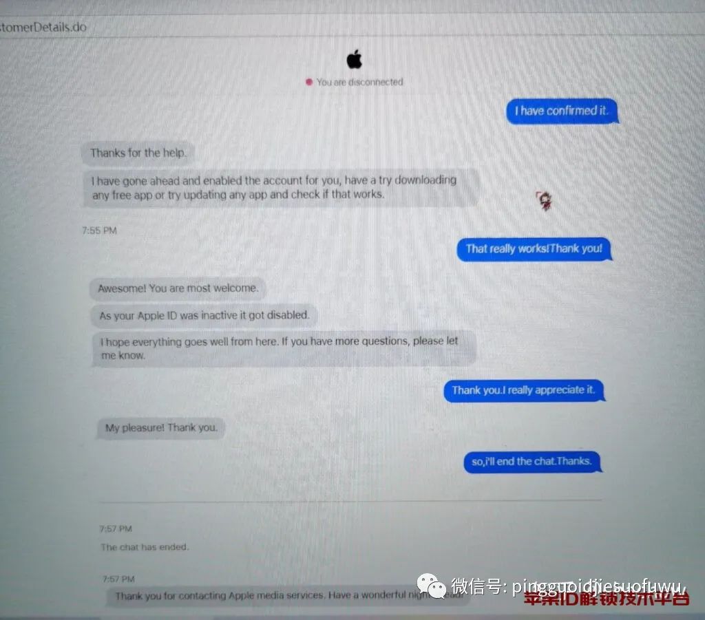 使用国外苹果ID导致苹果ID账户被停用的解决办法
