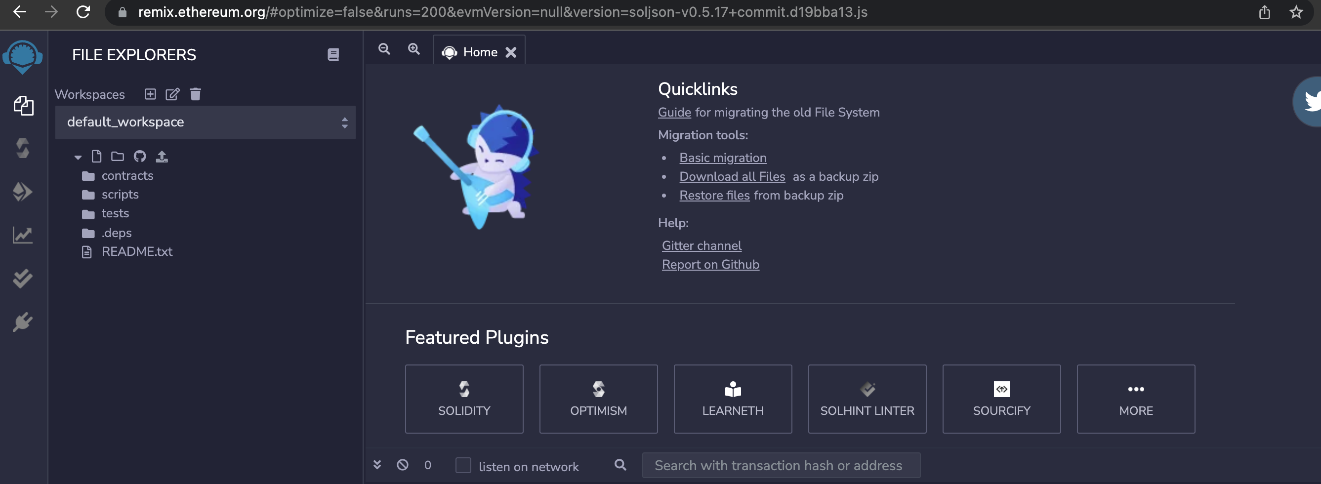从零开始学区块链dapp开发之remix安装