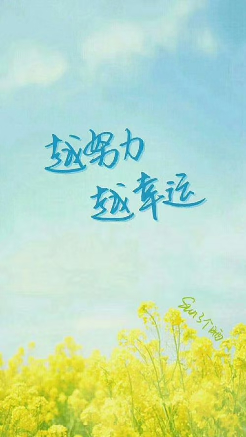 想要得到这个世界最美的东西就要让世界看见你的努力!加油(1)