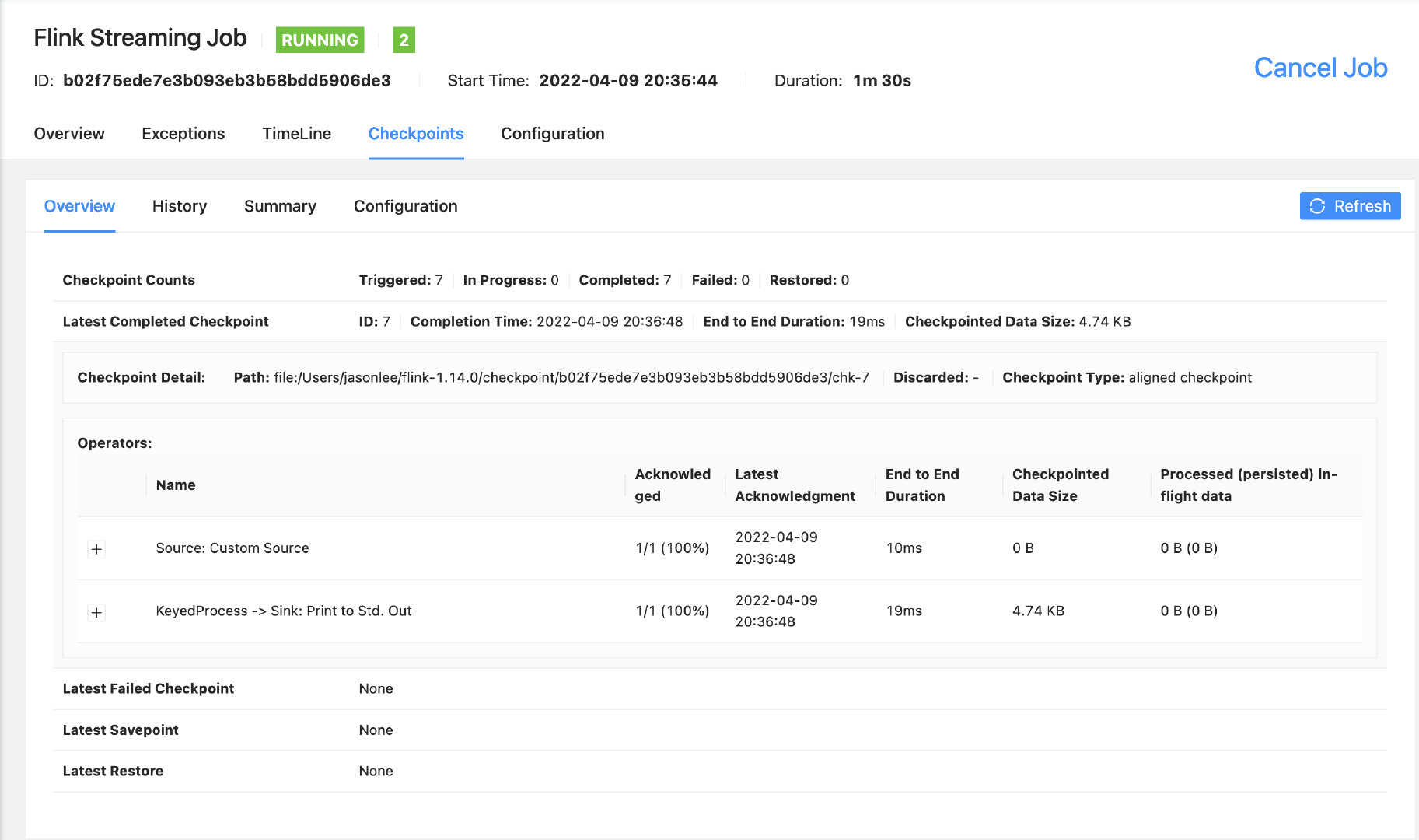 Flink 通过 State Processor API 实现状态的读取和写入