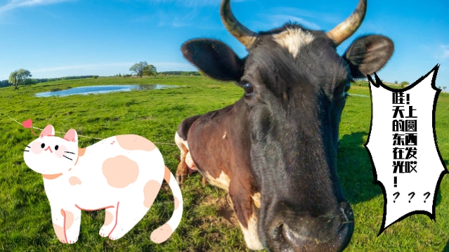 憨厚朴实的老黄牛,有时候也太搞笑啦,这10张图片让我笑啦