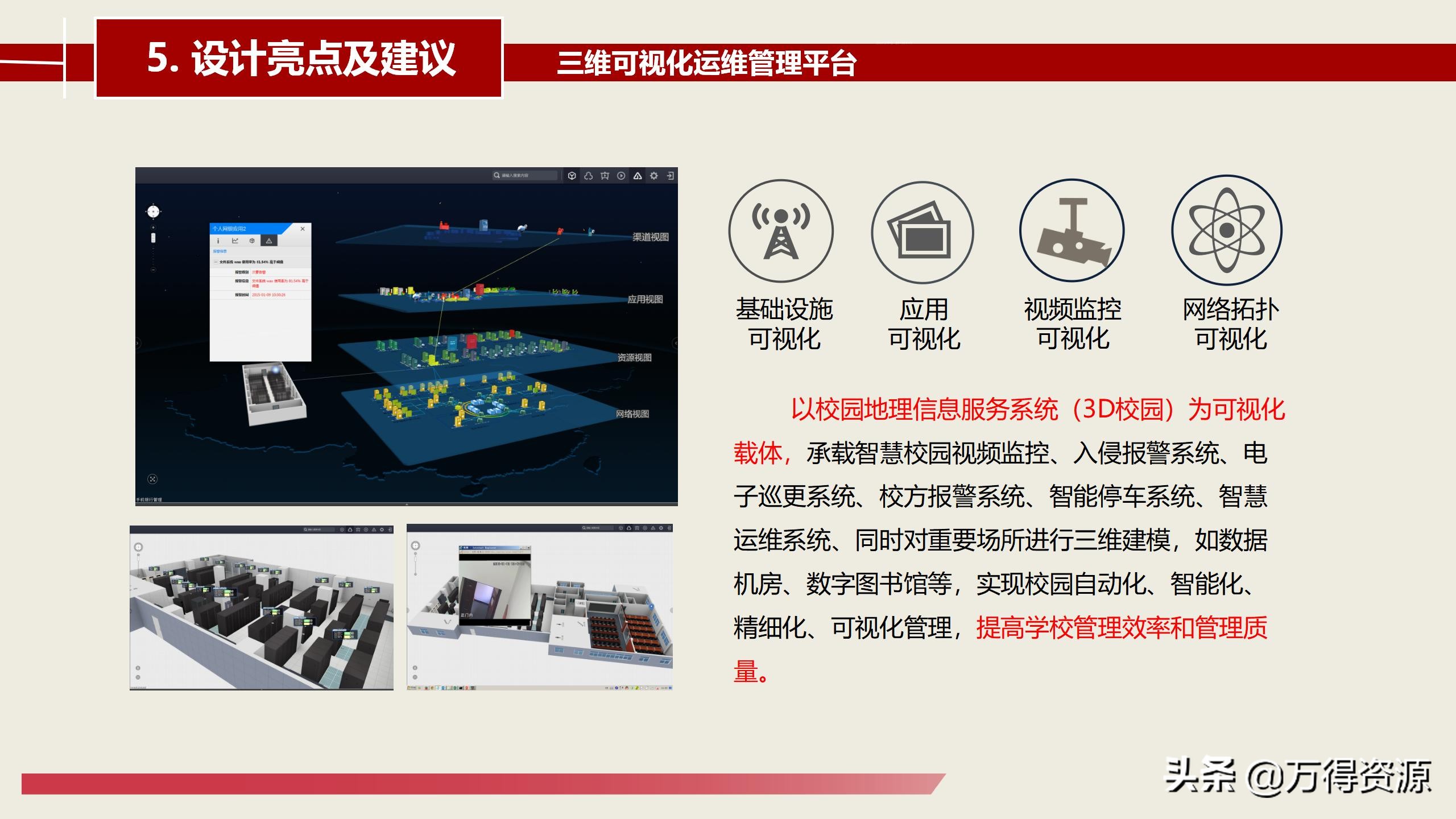 智慧校园建设总体详细设计方案（PPT）