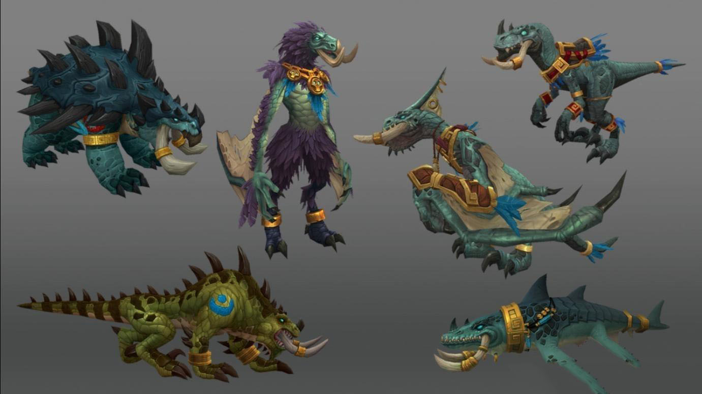 魔兽种族志：巨魔中的“高富帅”——赞达拉巨魔