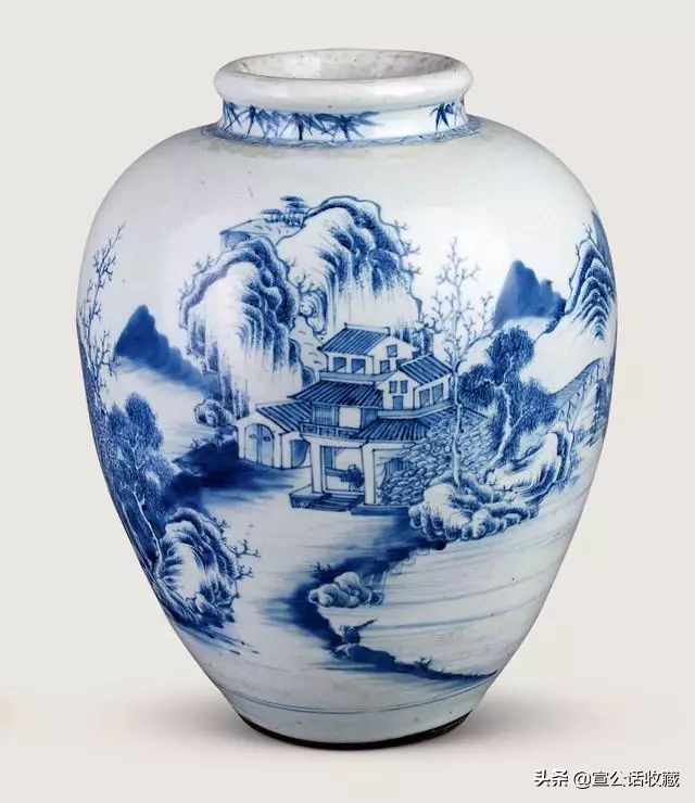 康熙爷的青花 连民窑都毫不逊色 天天看点