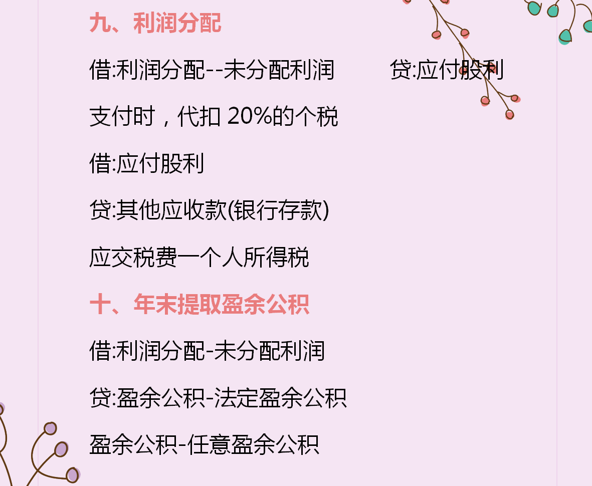 年末将至：老会计整理的年末结转会计分录，会计完成年末结转工作
