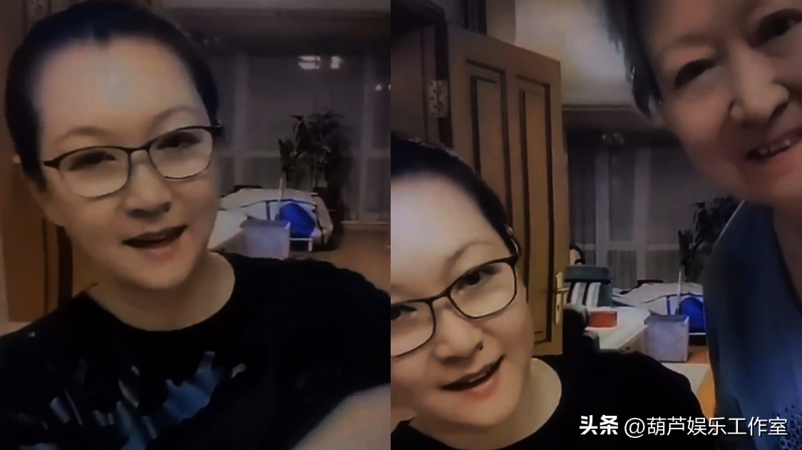 赵本山丈母娘罕见曝光，十多人前呼后拥阵容强大