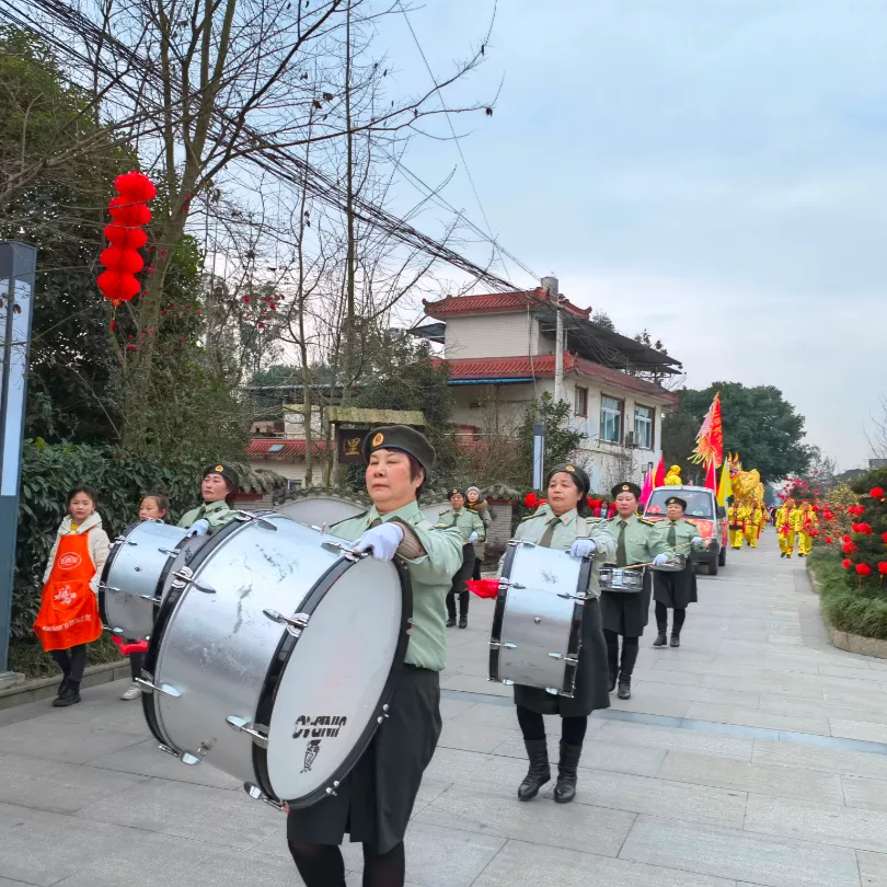 民俗鬧春｜友愛(ài)鎮(zhèn)舉辦2022年春節(jié)民俗游演活動(dòng)