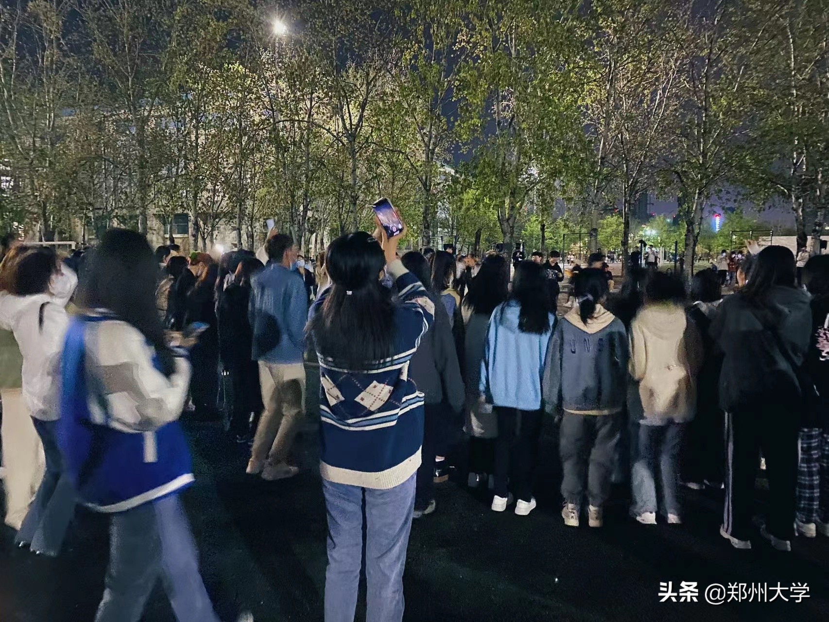 你看，我在郑大这样过