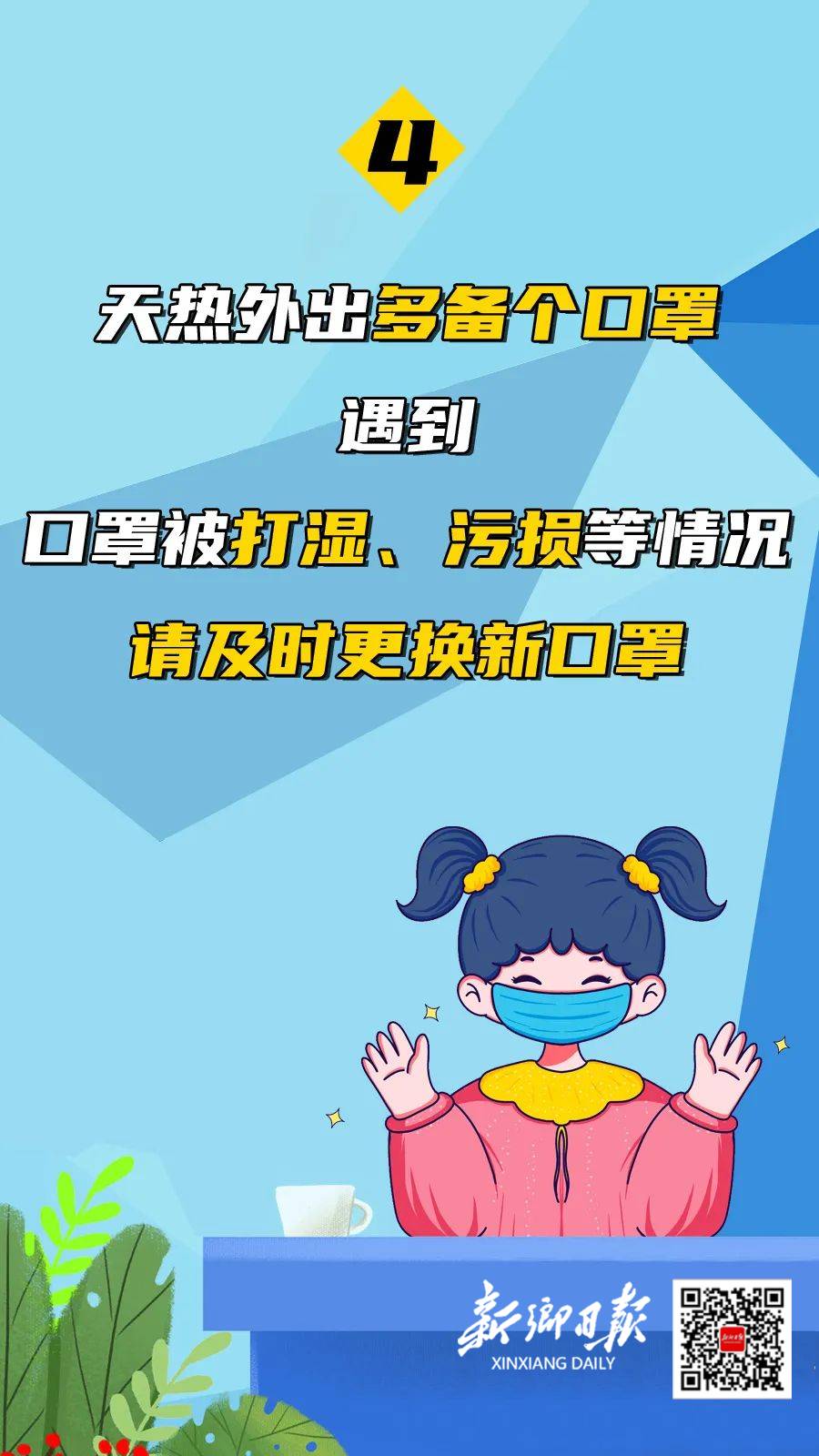 Kaiyun官方网：@所有新乡人 天气变暖后，怎样佩戴口罩才安全(图5)