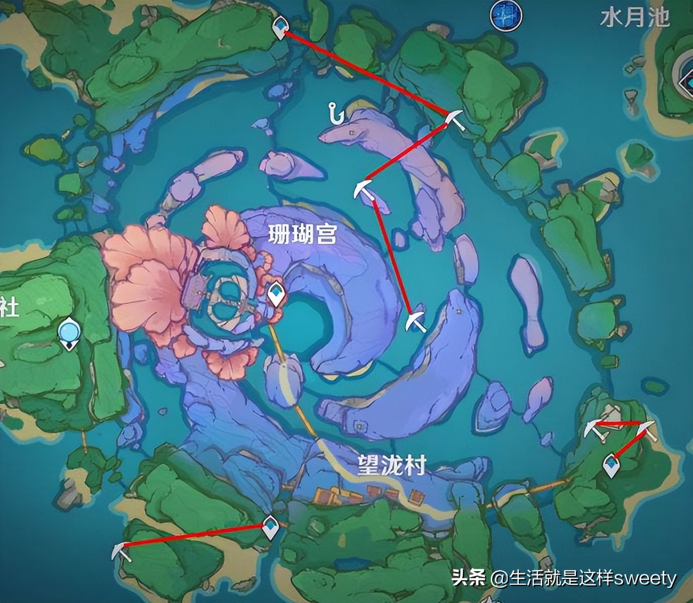 原神紫晶块位置 原神紫晶块在哪