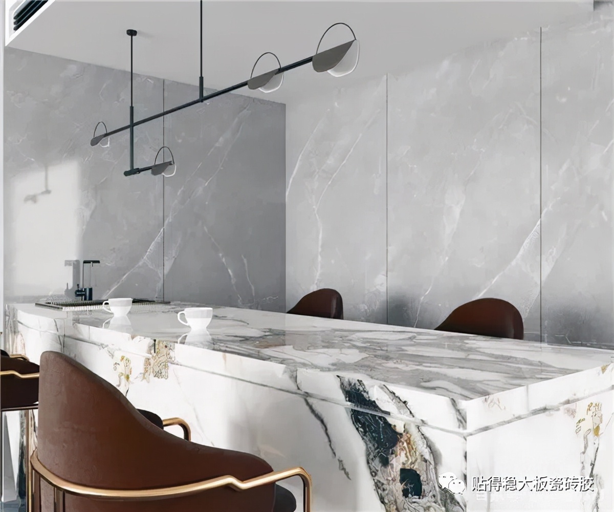 无限连纹岩板该怎么样铺贴？贴得稳给你过招