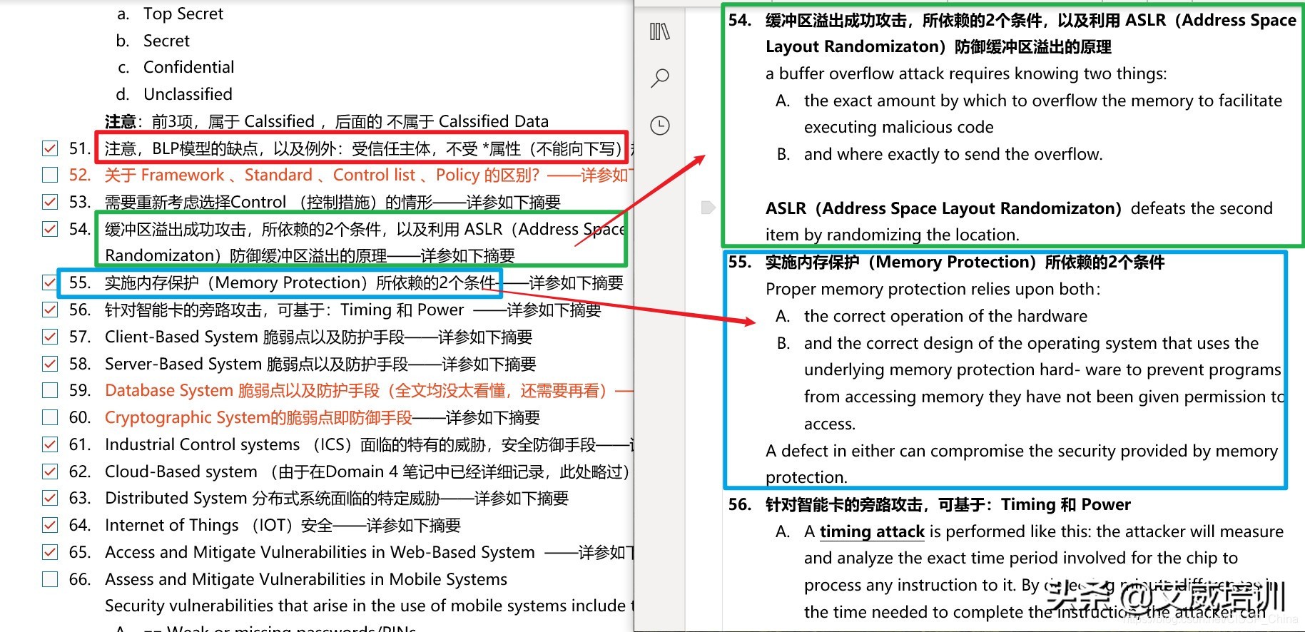 国际信息安全CISSP认证考试独家资料：独家笔记