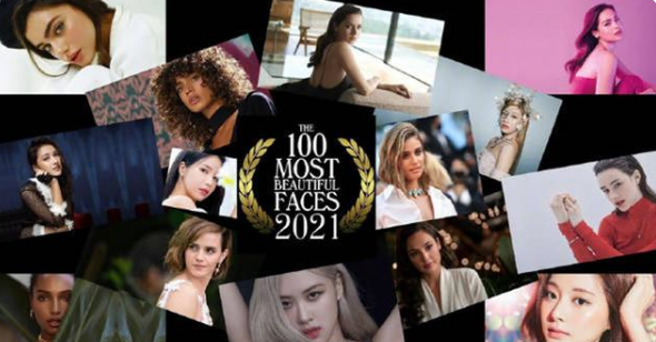 2021年全球最美女性百强榜单发布，汇集世界各地绝色佳人排名