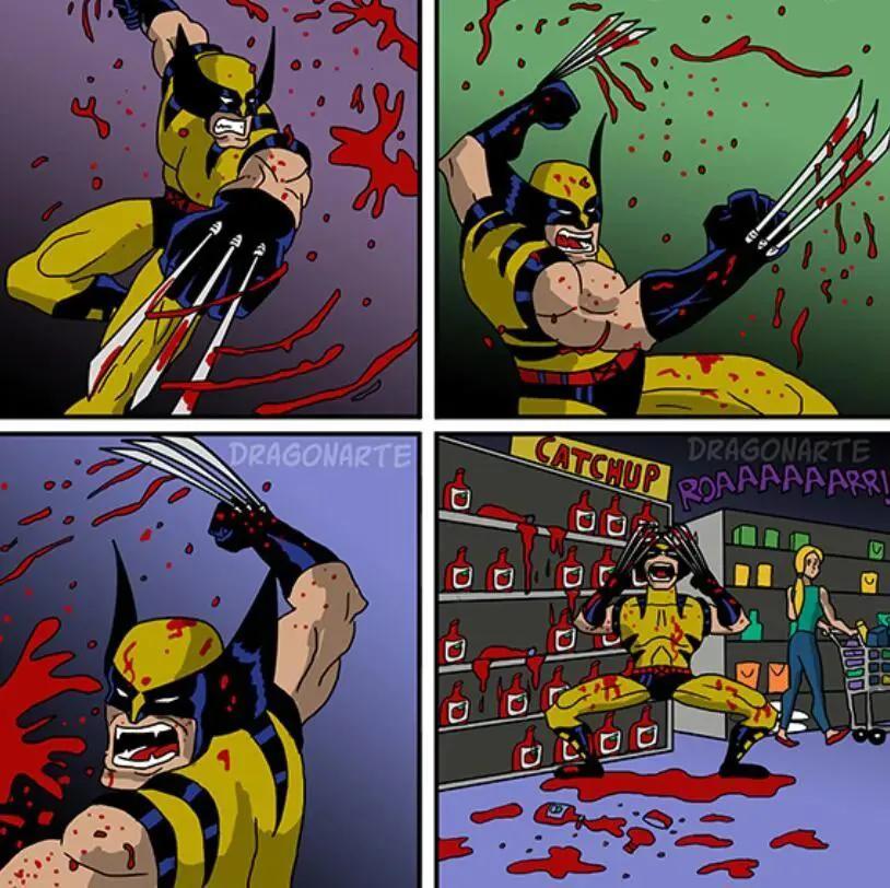 漫威DC搞笑漫画，蝙蝠侠和超人比赛射飞镖，闪电侠：你们礼貌吗？