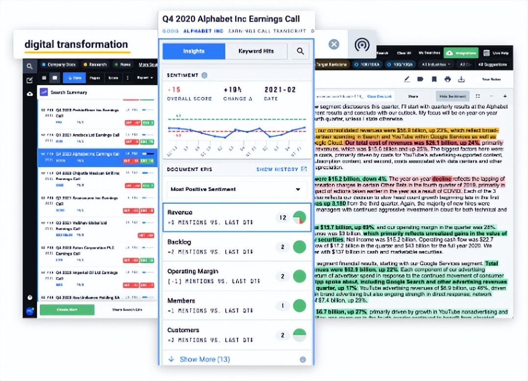 AlphaSense：利用人工智能构筑护城河的好案例｜前哨