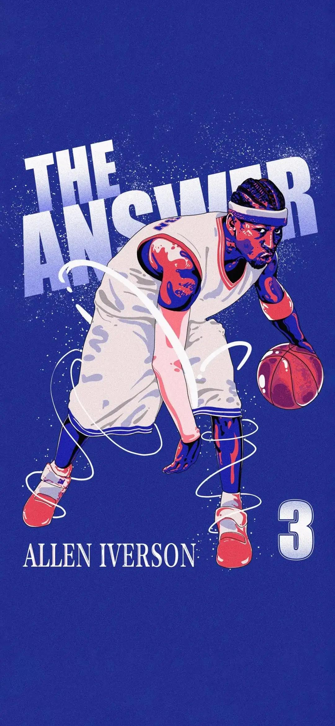 alleniverson(Alleniverson全面屏手机壁纸)