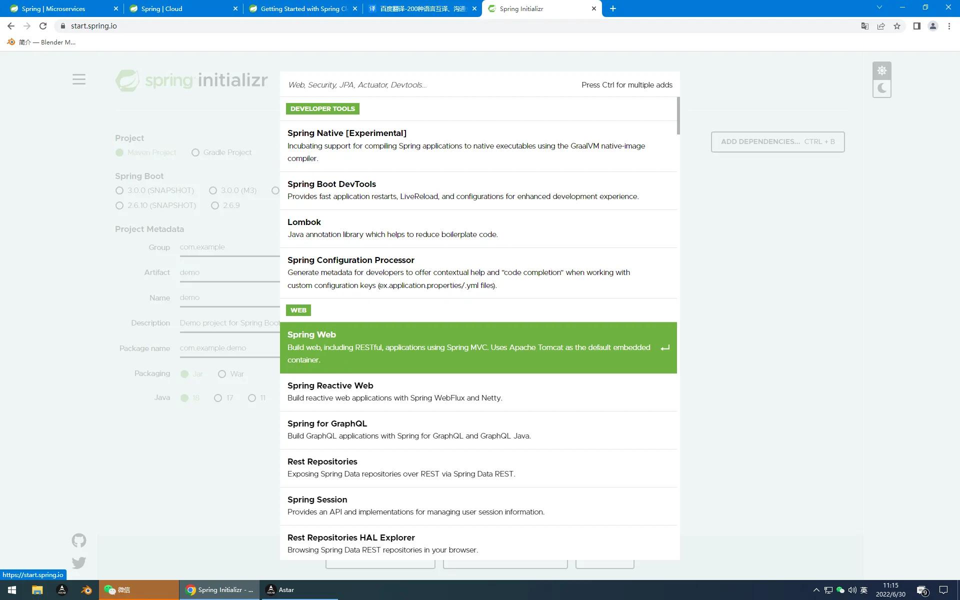 在工作之余学编程-搂草打兔子(第十二集)---idea中配置springboot