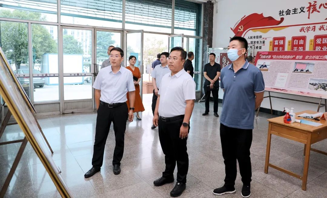 三门峡市交通运输局领导调研指导交通执法和行业监管工作