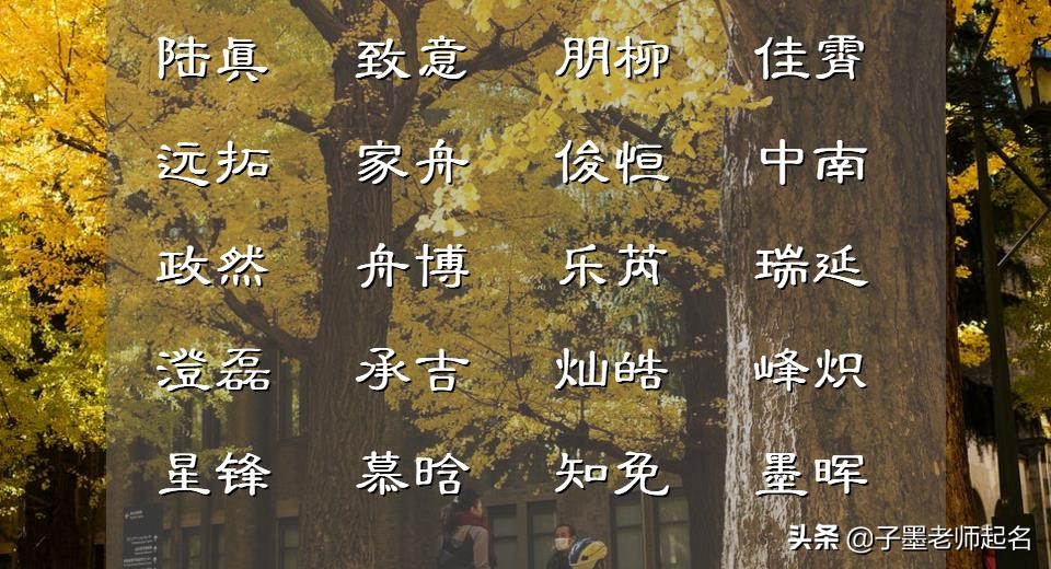 男生可爱名字男生可爱名字呆萌网名四个字