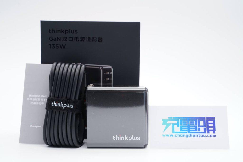 联想Y9000P2022充电神器，thinkplus 135W快充CC线拆解