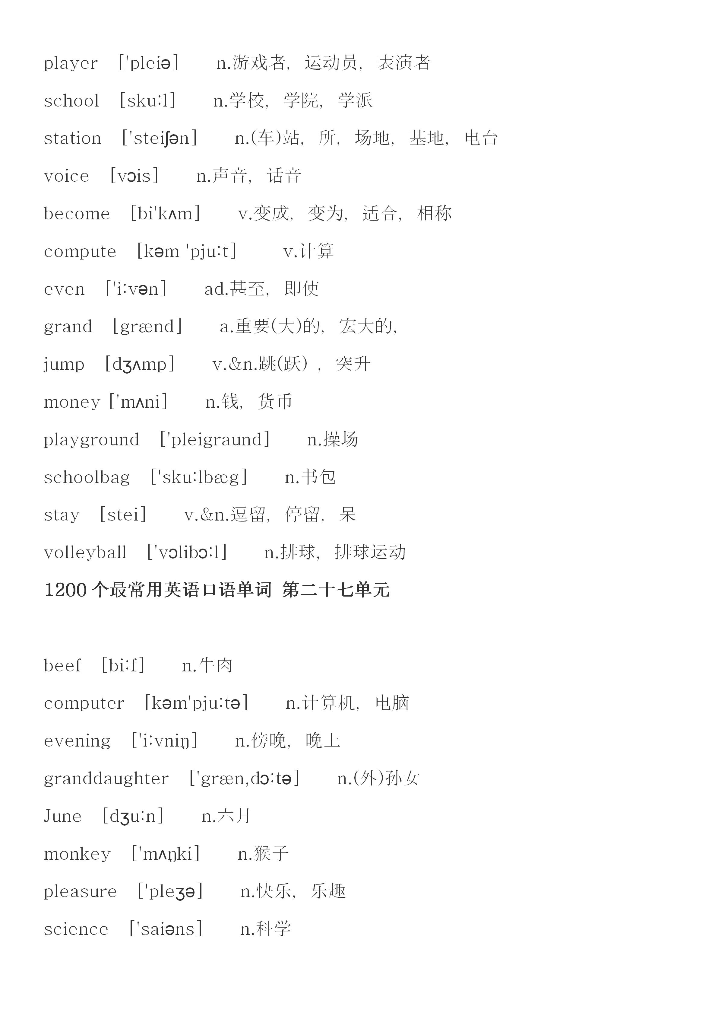 英语一共有多少个单词(高中英语1200个常用口语单词，及时收藏，轻松突破130 )