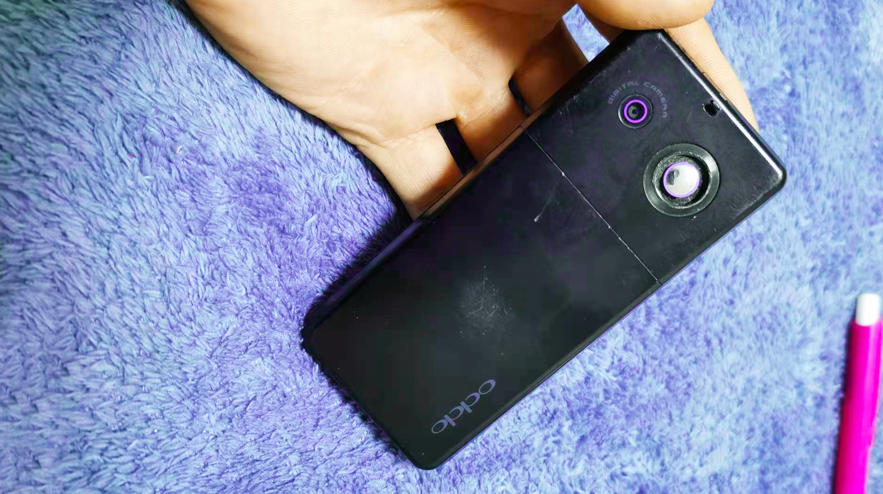 回收一台13年前的oppo手机,专业音乐播放功能,更换主题后像新机