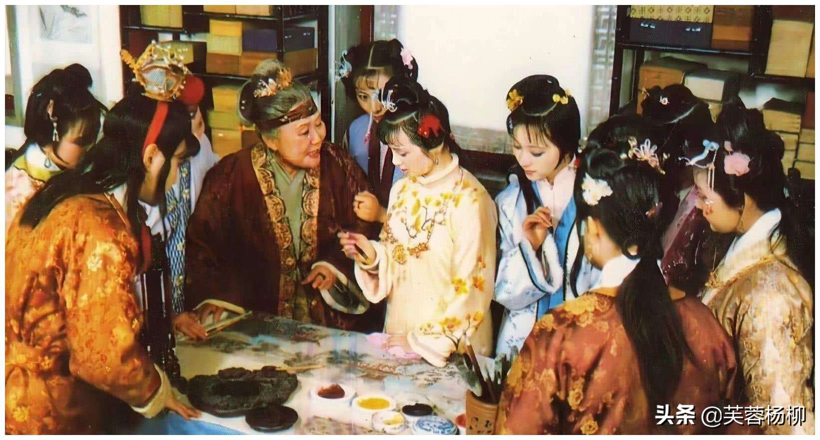 87《红楼梦》剧组最遭人嫉妒的女孩，漂亮，不跟组，加戏，不梳头