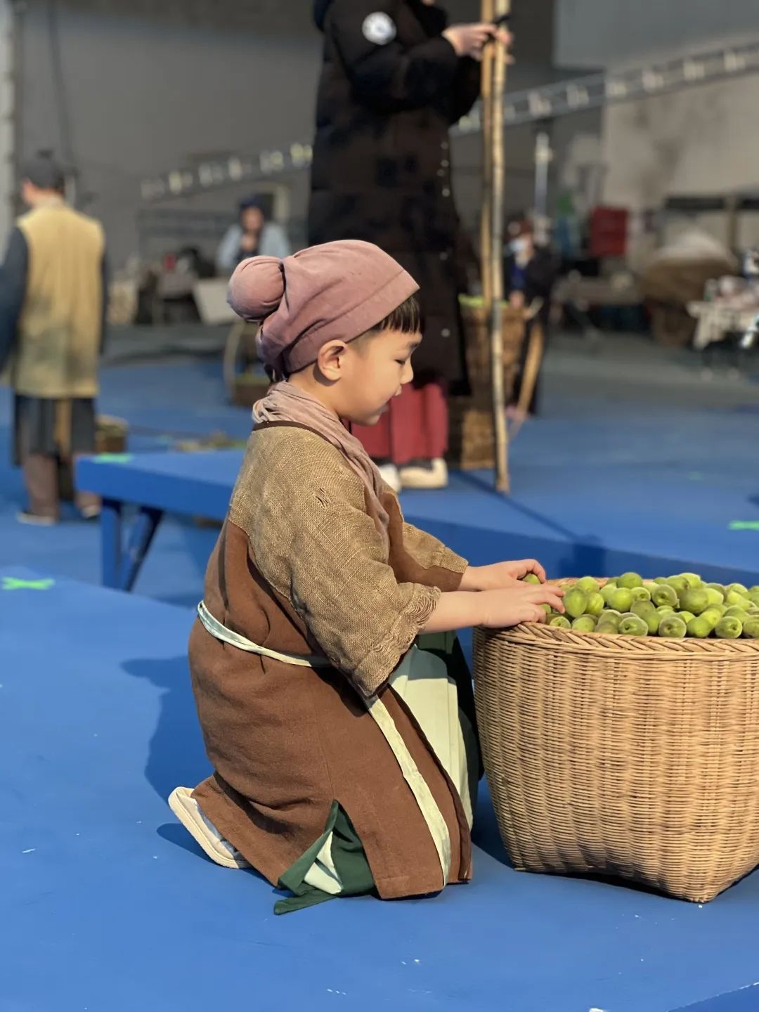 大兵小将传媒小艺人金子谦受邀拍摄统一全新青梅绿茶广告