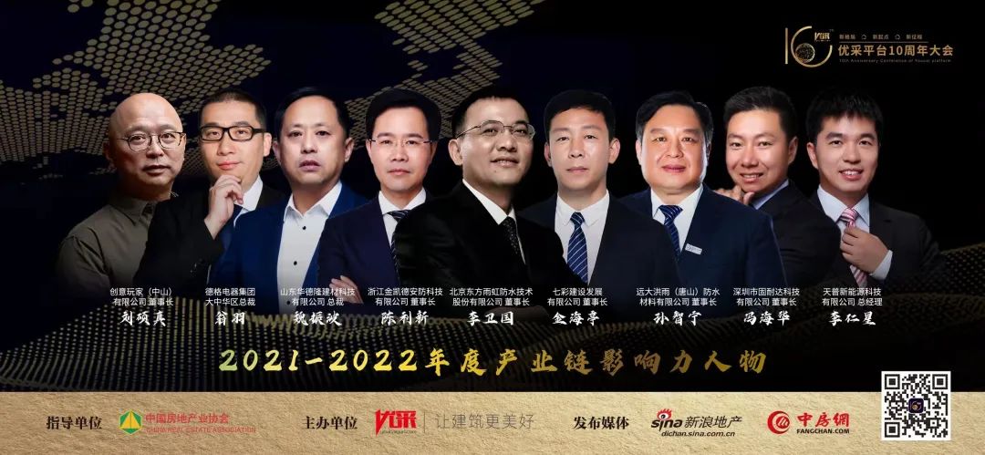 陈利新：荣获2021-2022年度产业链影响力人物