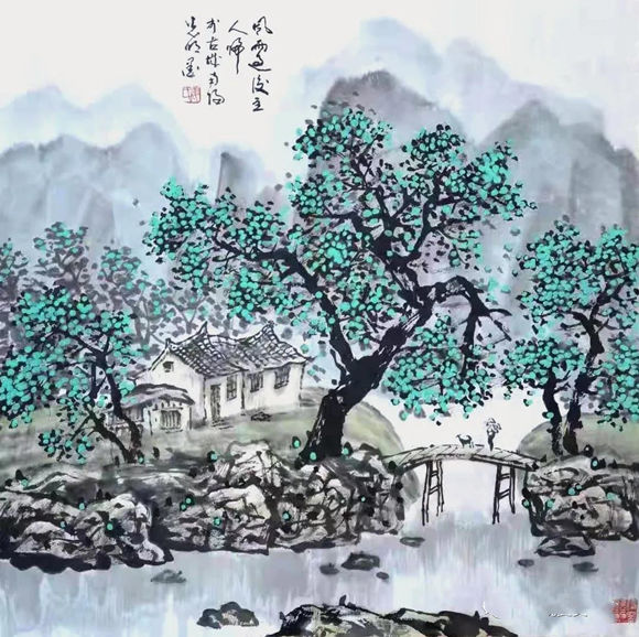 姜光明/澡雪精神——慶祝第24屆冬奧會(huì)中國(guó)畫(huà)24家學(xué)術(shù)邀請(qǐng)展