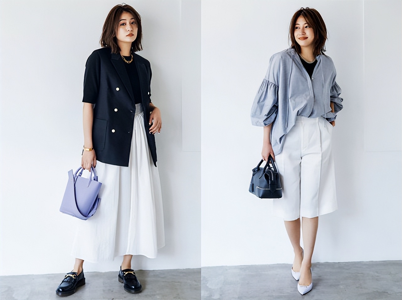 为什么？日本妹子“随便”穿，就能将经典黑白灰穿出时尚高级感