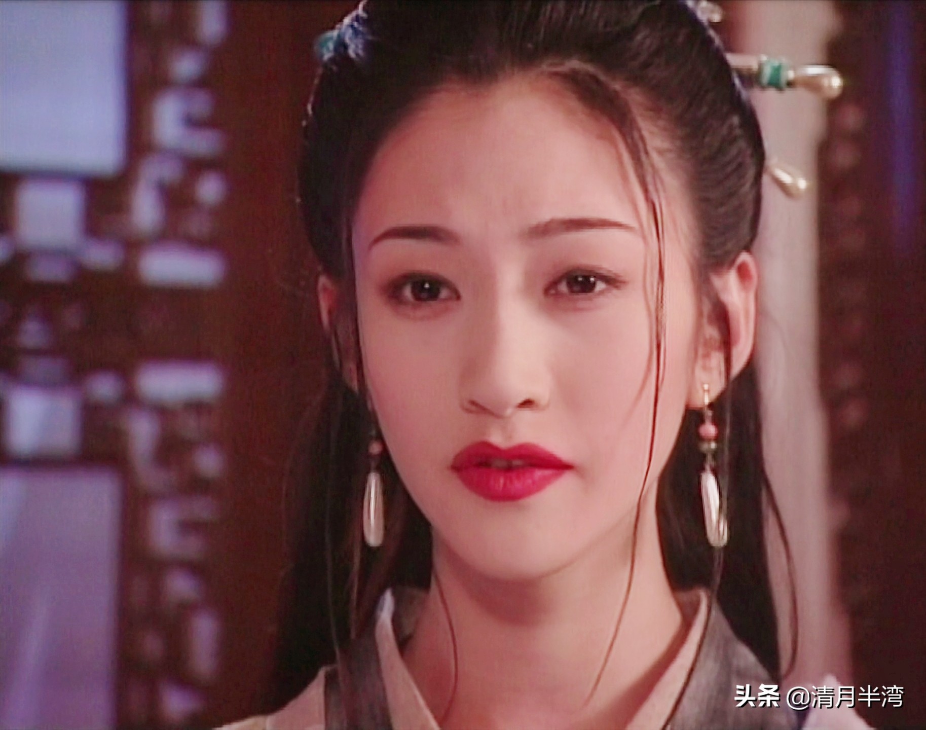 早期台剧里的15位大陆美人，原生态自然美，辨识度高还灵气逼人