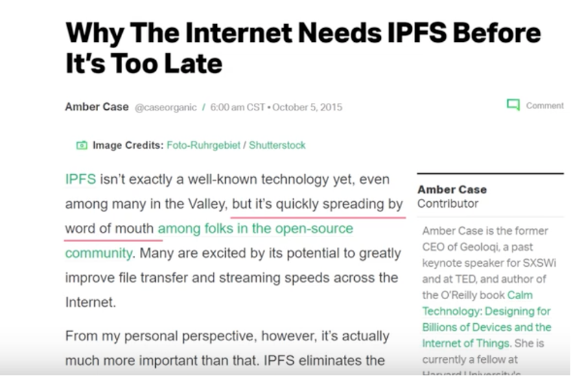 迪力亚：法眼看IPFS——谁动了web3.0的奶酪？